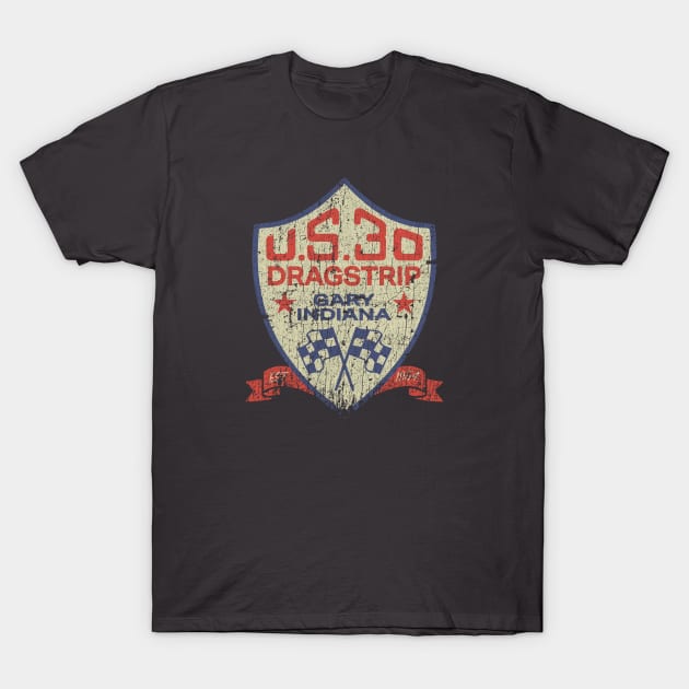 U.S. 30 Dragstrip 1954 T-Shirt by JCD666